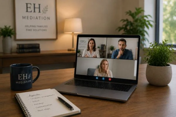 child access mediation Ripley online meeting.