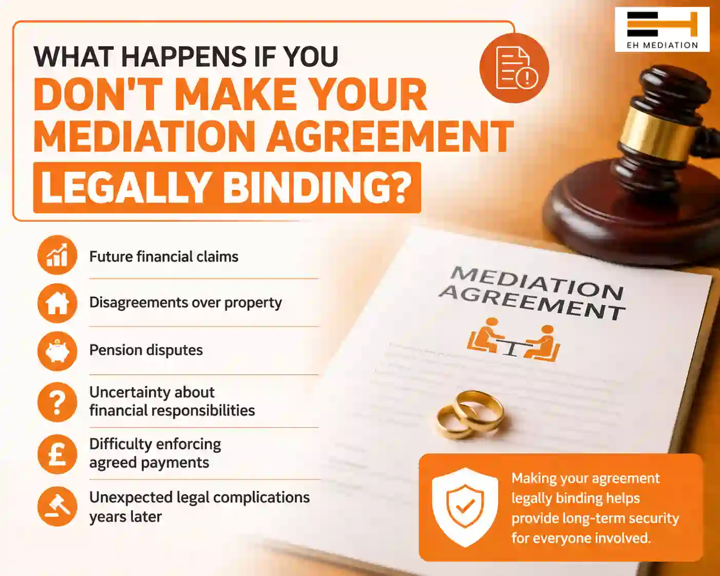 What Happens If You Don't Make Your Mediation Agreement Legally Binding Ripley?